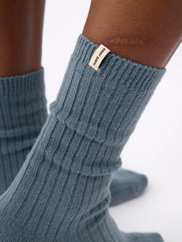 Women's Plush Lounge Calf Sock 3-Pack