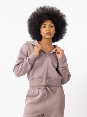 Women's CityScape Cropped Full Zip - Last Chance