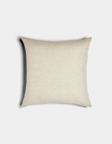 Striped Linen Throw Pillow