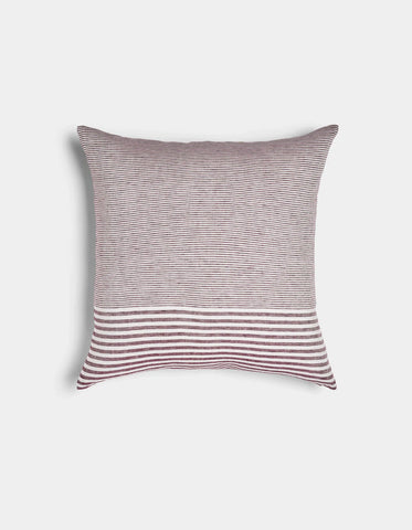 Striped Linen Throw Pillow
