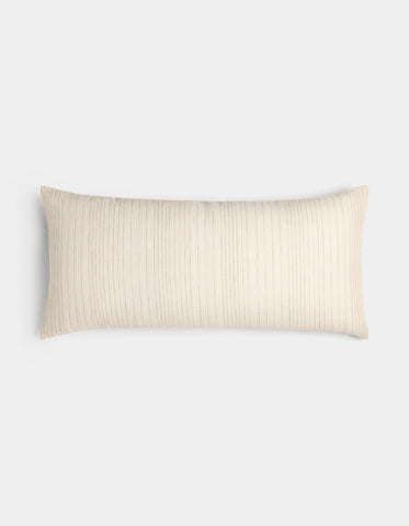 Striped Linen Throw Pillow
