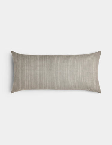 Striped Linen Throw Pillow