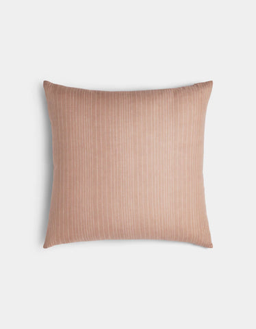 Striped Linen Throw Pillow