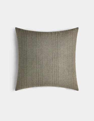 Striped Linen Throw Pillow