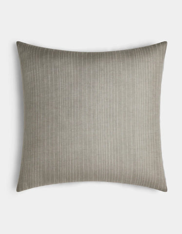Striped Linen Throw Pillow