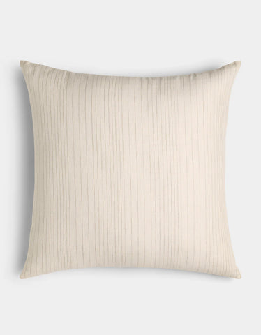 Striped Linen Throw Pillow