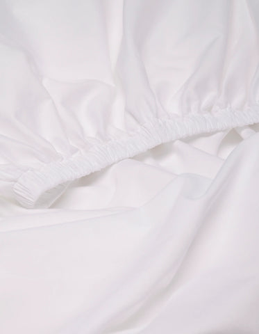 Soft-Wash Cotton Fitted Sheet
