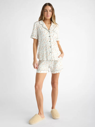 Women's Bamboo Stretch-Knit Short Sleeve Pajama Set - Last Chance