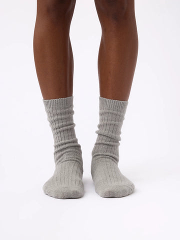 Women's Plush Lounge Calf Sock