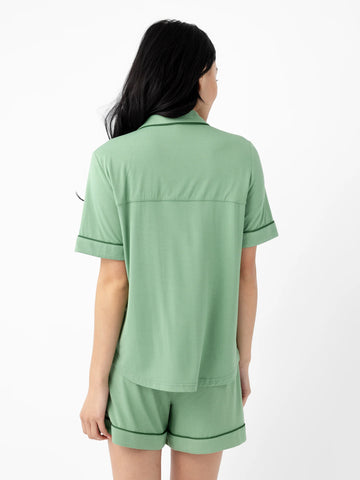 Women's Bamboo Stretch-Knit Short Sleeve Pajama Set - Last Chance