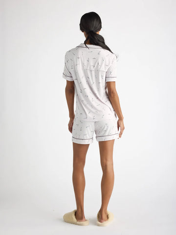 Women's Bamboo Stretch-Knit Short Sleeve Pajama Set - Last Chance