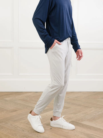Men's Brushed Bamboo Jogger Set