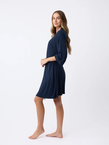 Women's Bamboo Stretch-Knit Kimono Robe