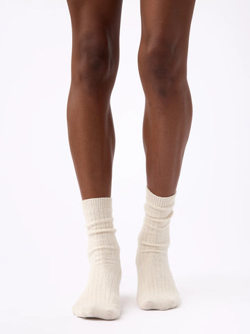 Women's Plush Lounge Calf Sock