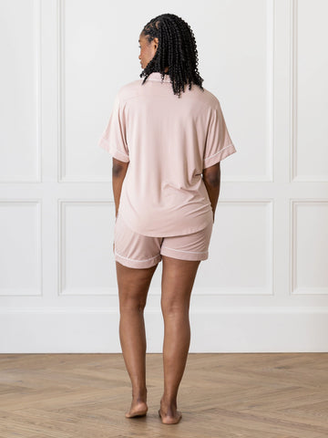 Women's Bamboo Stretch-Knit Short Sleeve Pajama Set - Last Chance