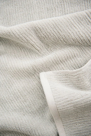 Ribbed Terry Bath Towels