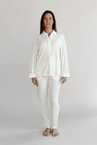 Women's Bamboo Stretch-Knit Tapered Pant