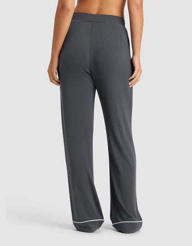 Women's Bamboo Rib-Knit Classic Long Sleeve Pajama Set