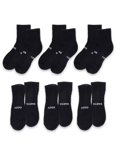 Men's Essential Quarter Sock 6-Pack