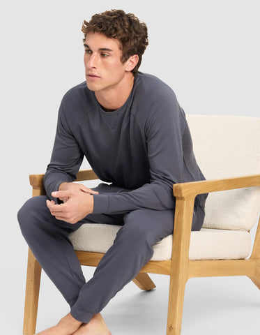 Men's Brushed Bamboo Jogger Set