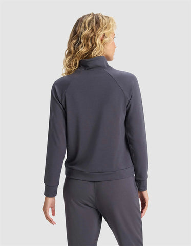 Women's Brushed Bamboo Mock Neck & Jogger Set