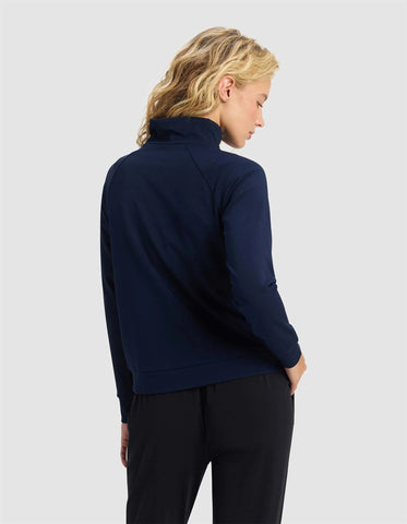 Women's Brushed Bamboo Mock Neck