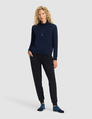 Women's Brushed Bamboo Mock Neck