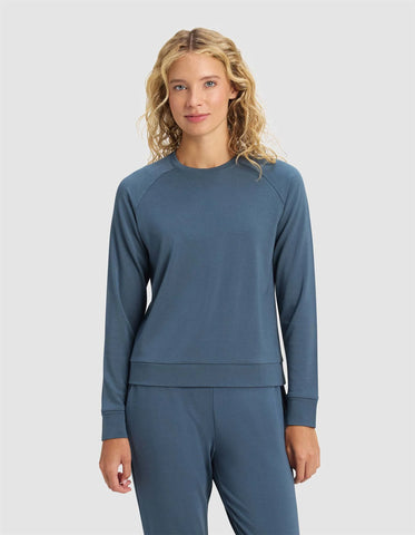 Women's Brushed Bamboo Pullover Crew