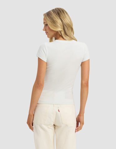 Women's Fine Ribbed Tee