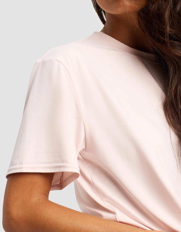 Women's First Layer Pajama Short Sleeve Tee & Boxer Short Set