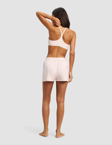 Women's First Layer Pajama Soft Bra & Boxer Short Set