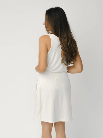 Women's Brushed Bamboo Patch Pocket Skirt - Last Chance