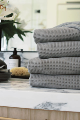 Waffle Bath Towels - Last Chance