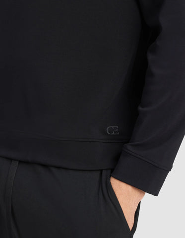 Men's Brushed Bamboo Pullover Crew - Last Chance