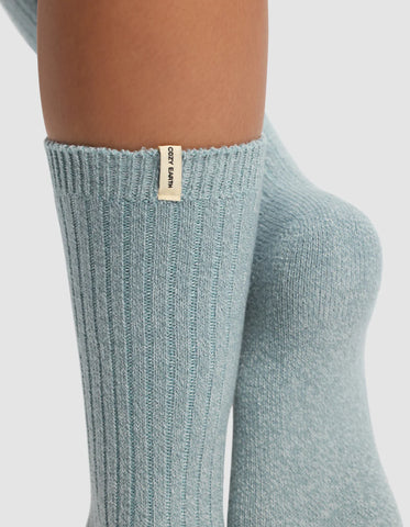 Women's Plush Lounge Calf Sock 3-Pack
