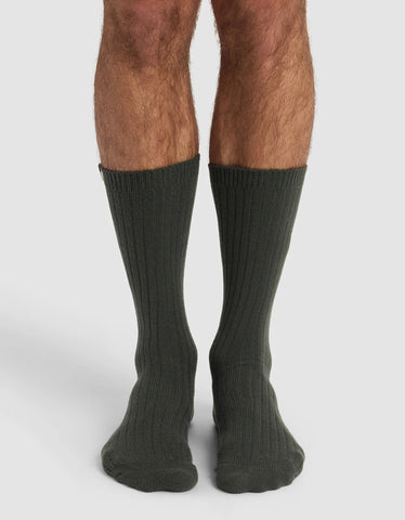 Men's Plush Lounge Calf Sock 3-Pack