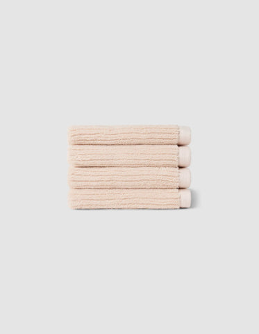 Ribbed Terry Washcloths
