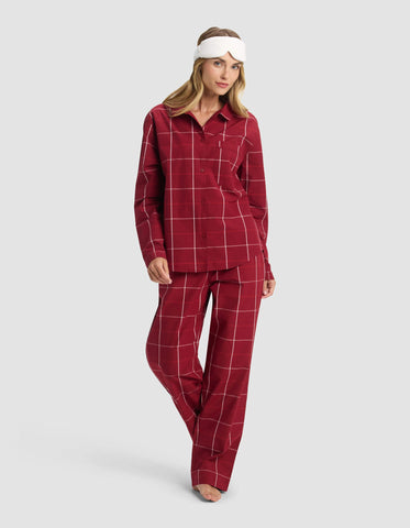 Women's Sutton Long Sleeve Pajama Top - Last Chance
