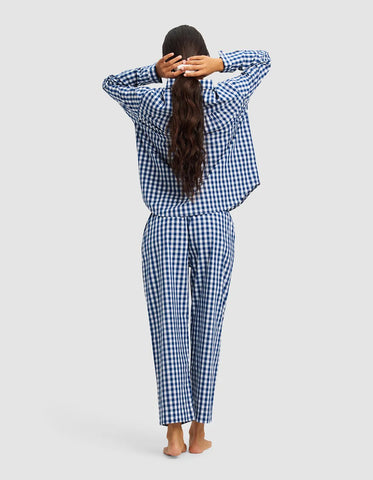 Women's Sutton Long Sleeve Cropped Pajama Set