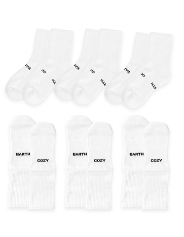Women's Essential Calf Sock 6-Pack
