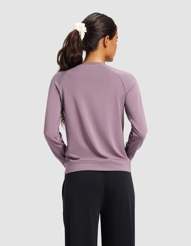 Women's Brushed Bamboo Pullover Crew