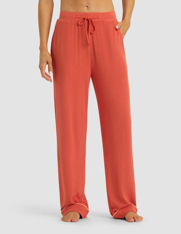 Women's Rib-Knit Classic Short Sleeve & Pant Pajama Set