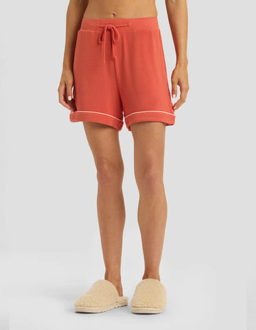 Women's Bamboo Rib-Knit Classic Short Sleeve Pajama Set