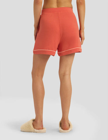 Women's Bamboo Rib-Knit Classic Pajama Short