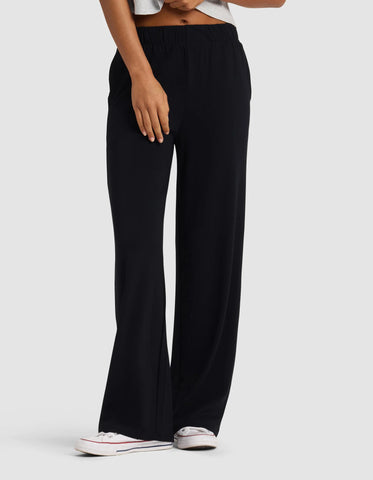 Women's Brushed Bamboo Wide Leg Pull-On Pant