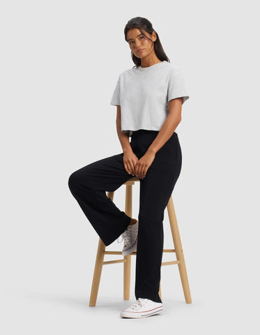 Women's Brushed Bamboo Wide Leg Pull-On Pant