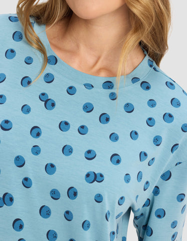 Women's First Layer Pajama Short Sleeve Tee & Pant Set