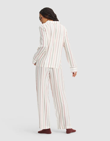 Women's Soft Woven Long Sleeve Pajama Set - Last Chance