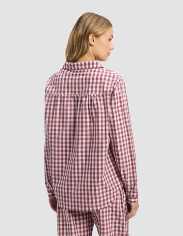 Women's Sutton Long Sleeve Pajama Top - Last Chance