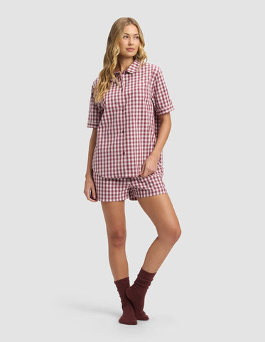 Women's Sutton Short Sleeve Pajama Top - Last Chance